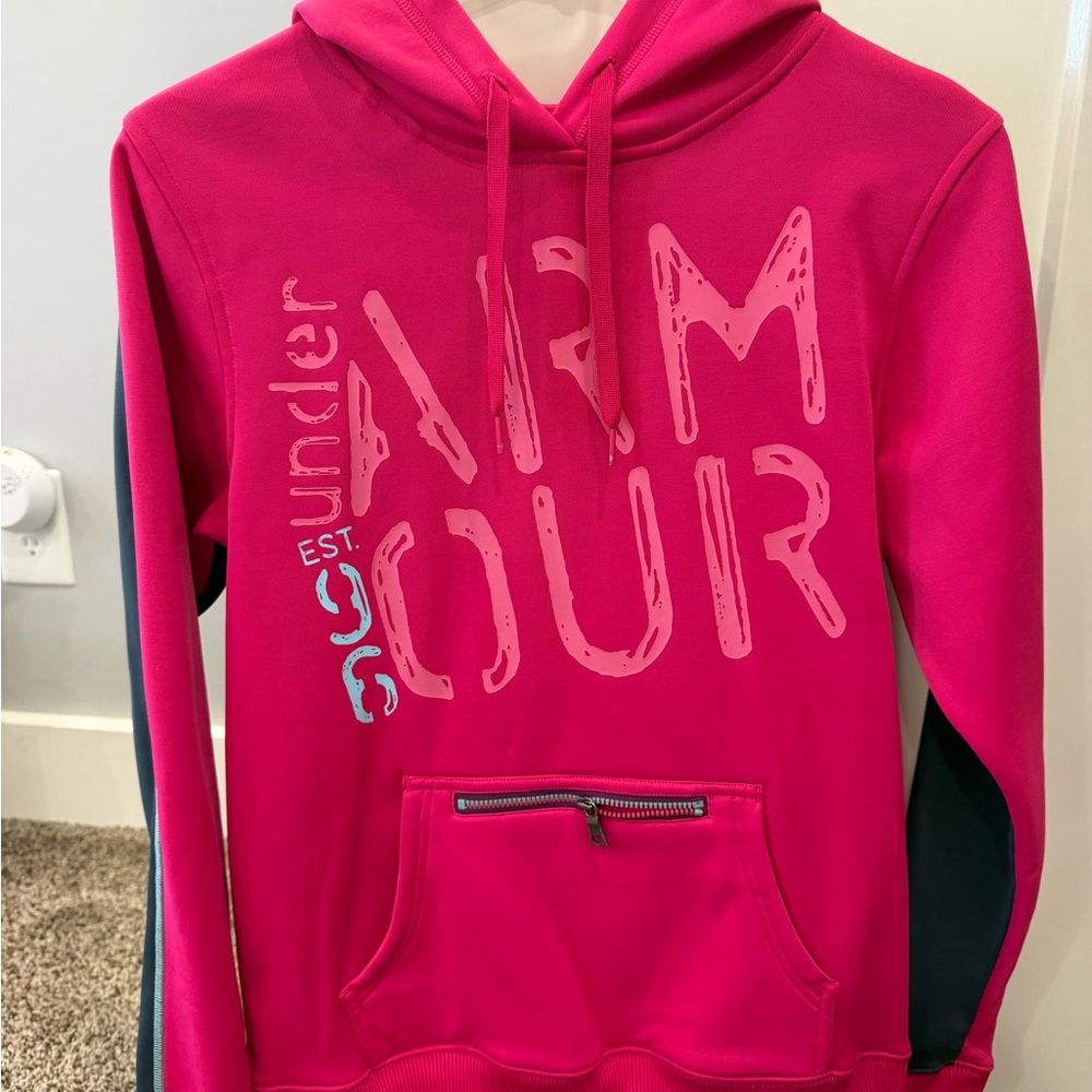 Under Armour Pink Performance Hoodie
